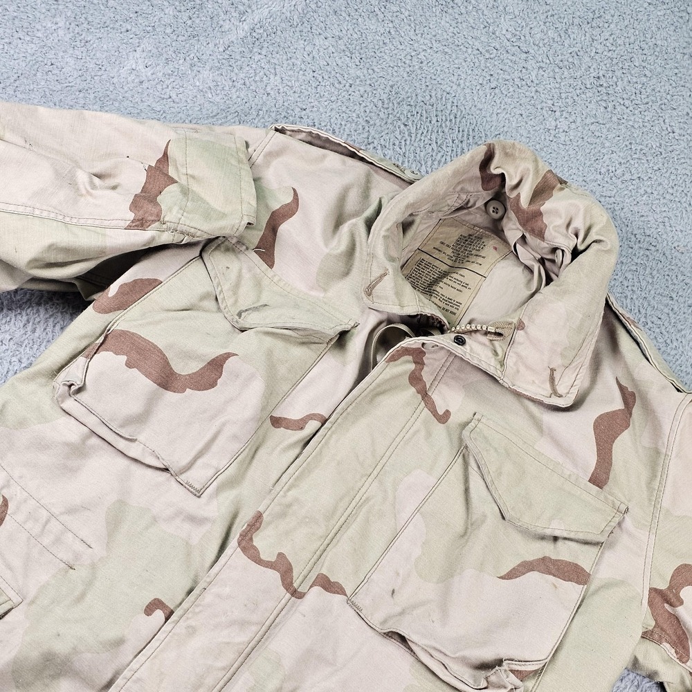 Vintage Centre Mfg Co Field Jacket Coat Mens Small‎ Desert Camo Cold Weather